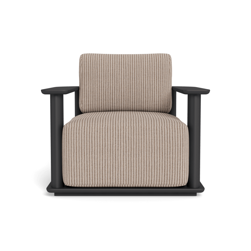 Newport Aluminum Barrel Lounge Chair