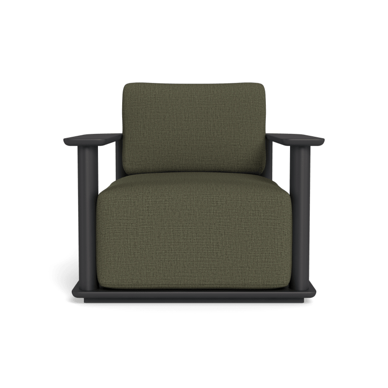 Newport Aluminum Barrel Lounge Chair
