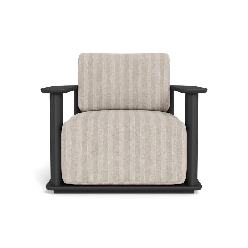 Newport Aluminum Barrel Lounge Chair