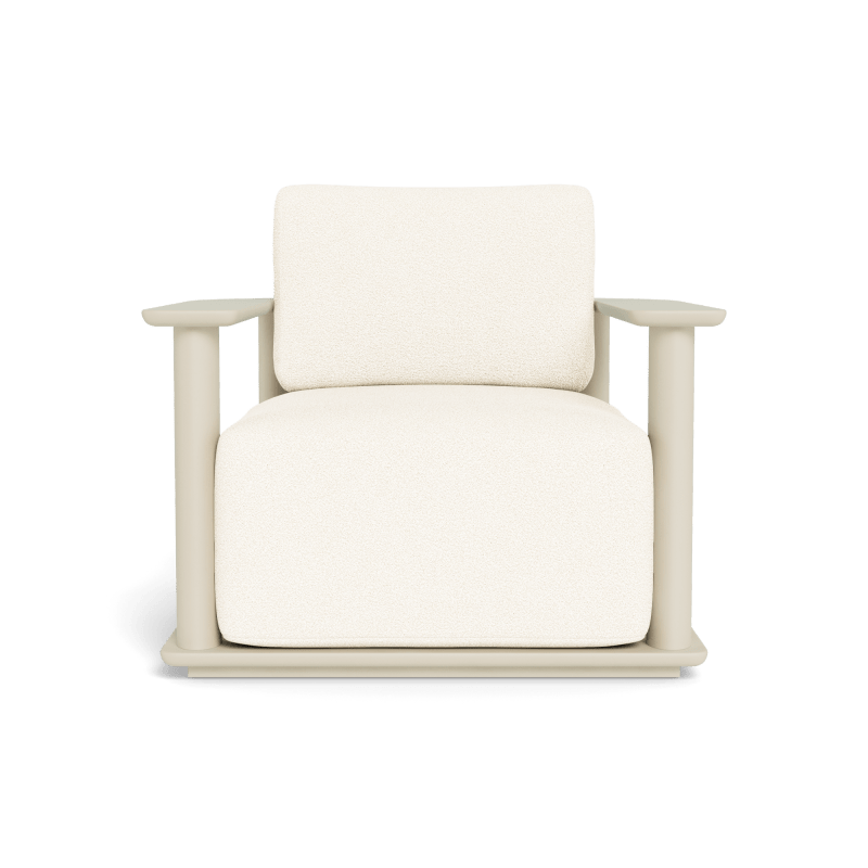 Newport Aluminum Barrel Lounge Chair
