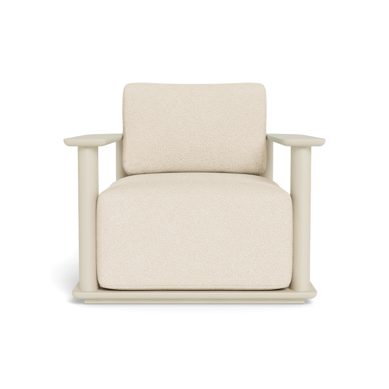Newport Aluminum Barrel Lounge Chair