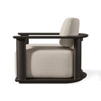 Newport Aluminum Barrel Lounge Chair