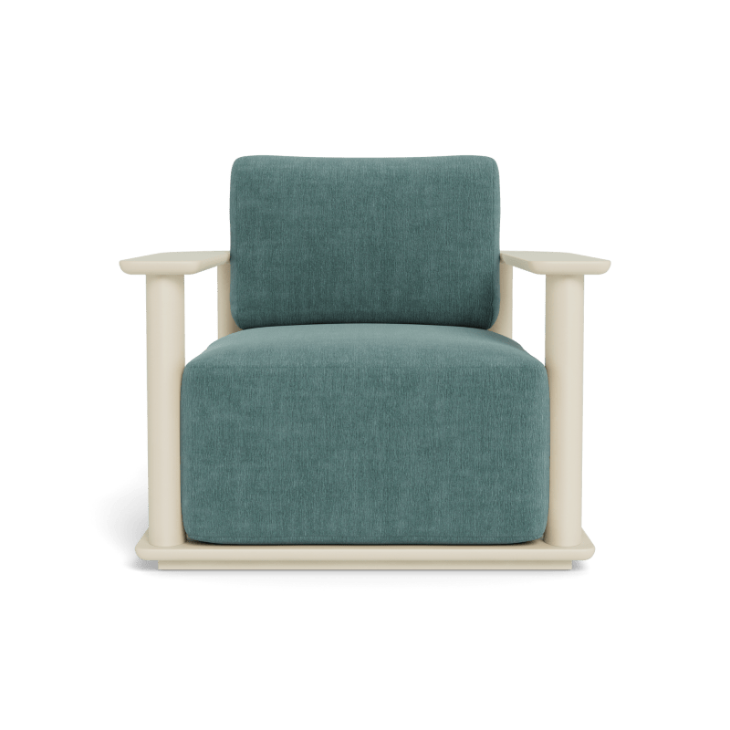 Newport Aluminum Barrel Lounge Chair