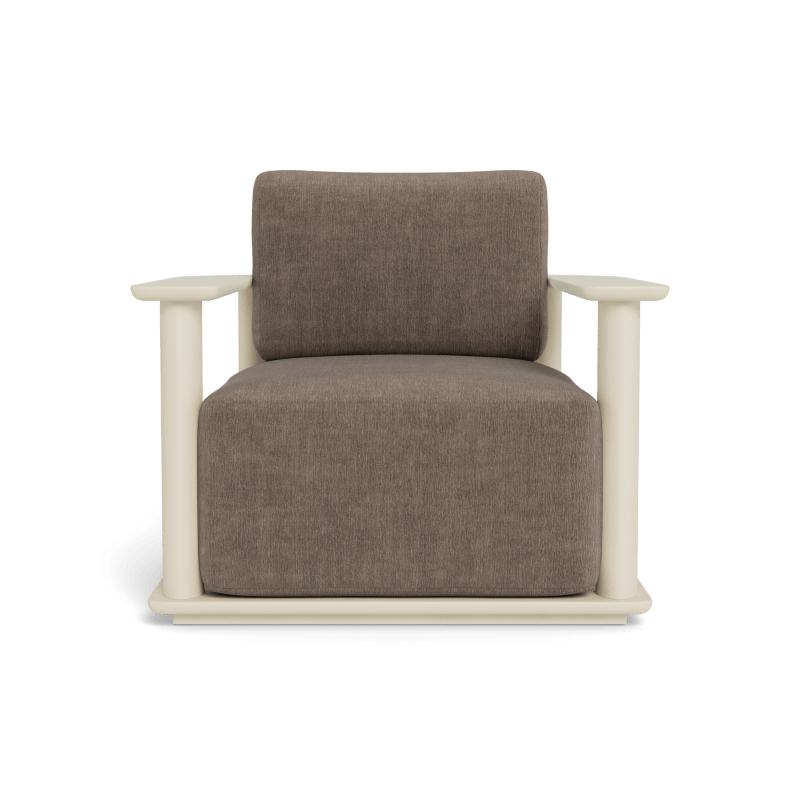 Newport Aluminum Barrel Lounge Chair