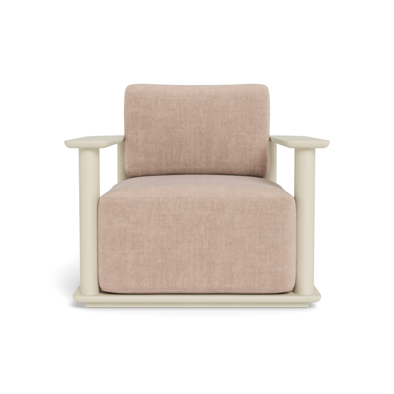 Newport Aluminum Barrel Lounge Chair