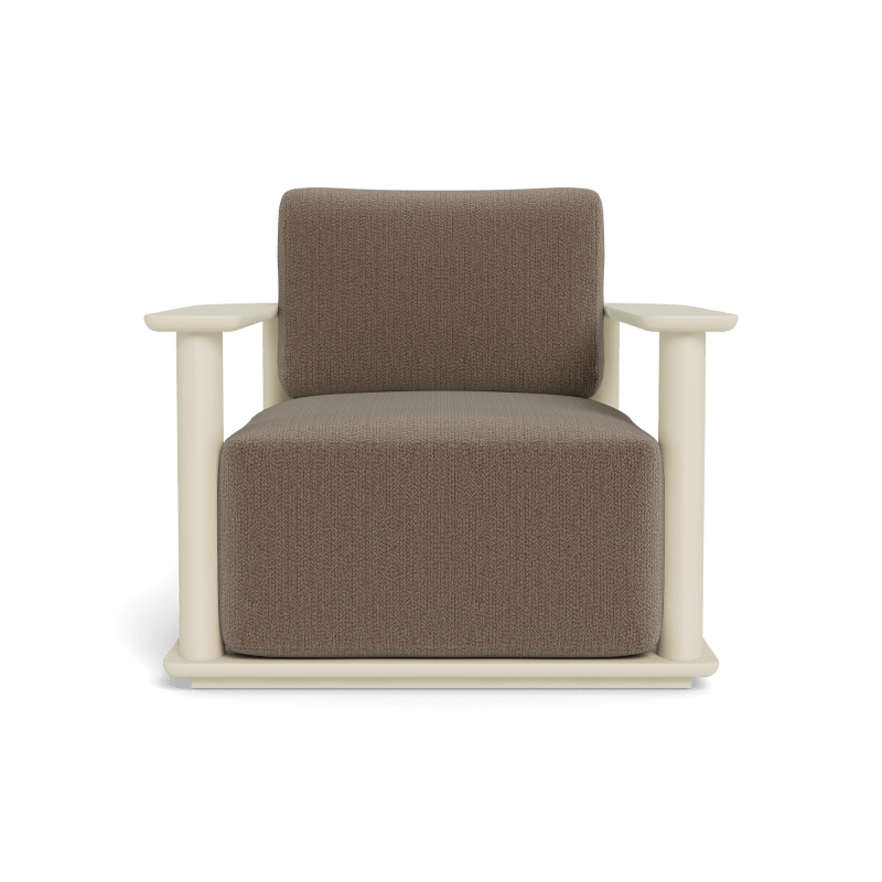 Newport Aluminum Barrel Lounge Chair