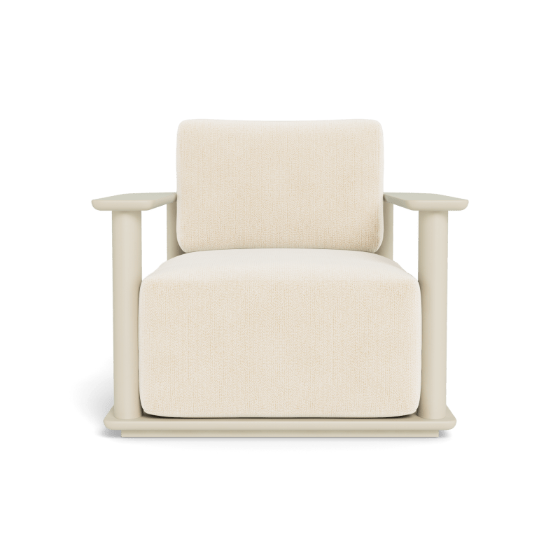 Newport Aluminum Barrel Lounge Chair