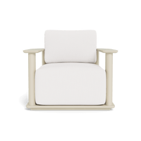 Newport Aluminum Barrel Lounge Chair