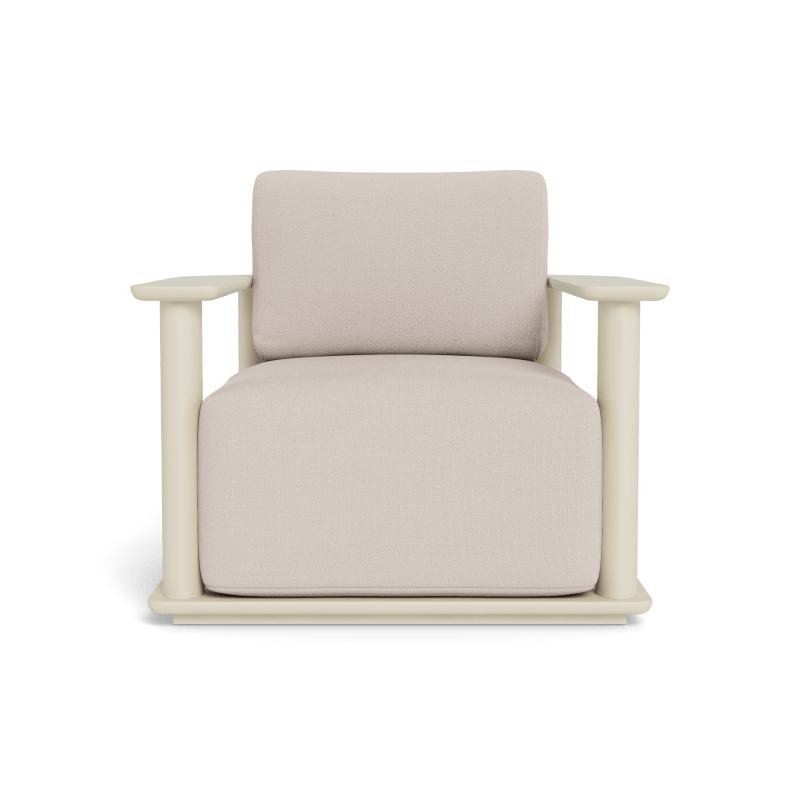 Newport Aluminum Barrel Lounge Chair