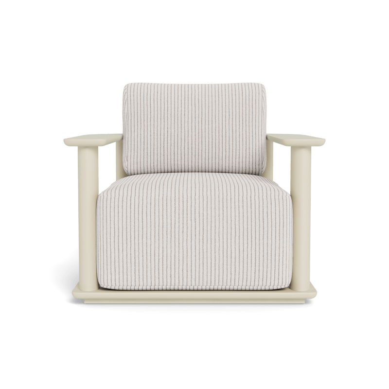Newport Aluminum Barrel Lounge Chair