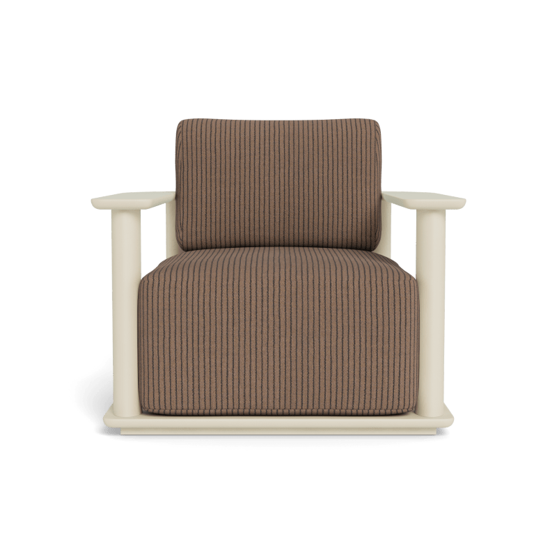 Newport Aluminum Barrel Lounge Chair
