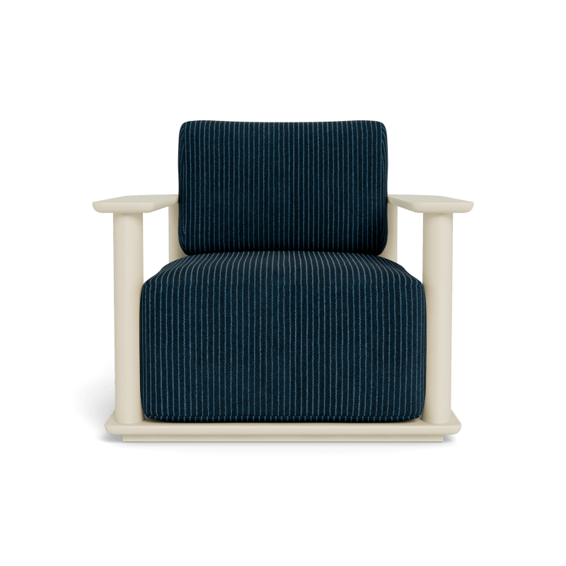 Newport Aluminum Barrel Lounge Chair