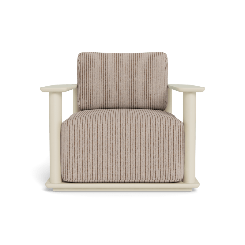 Newport Aluminum Barrel Lounge Chair