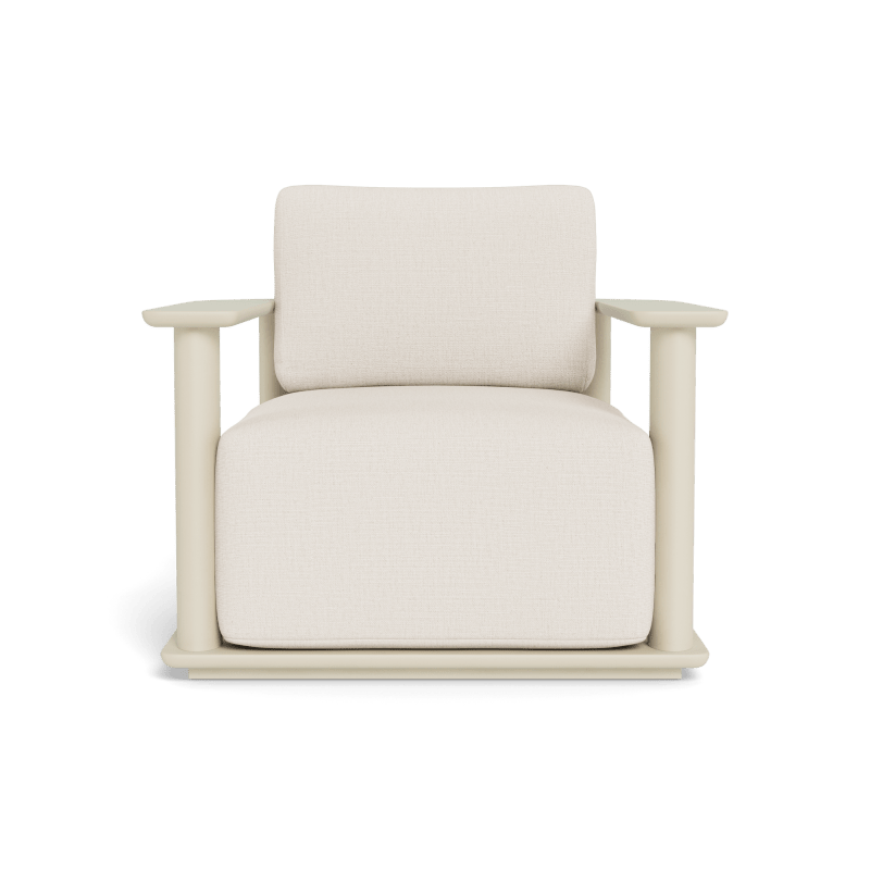 Newport Aluminum Barrel Lounge Chair