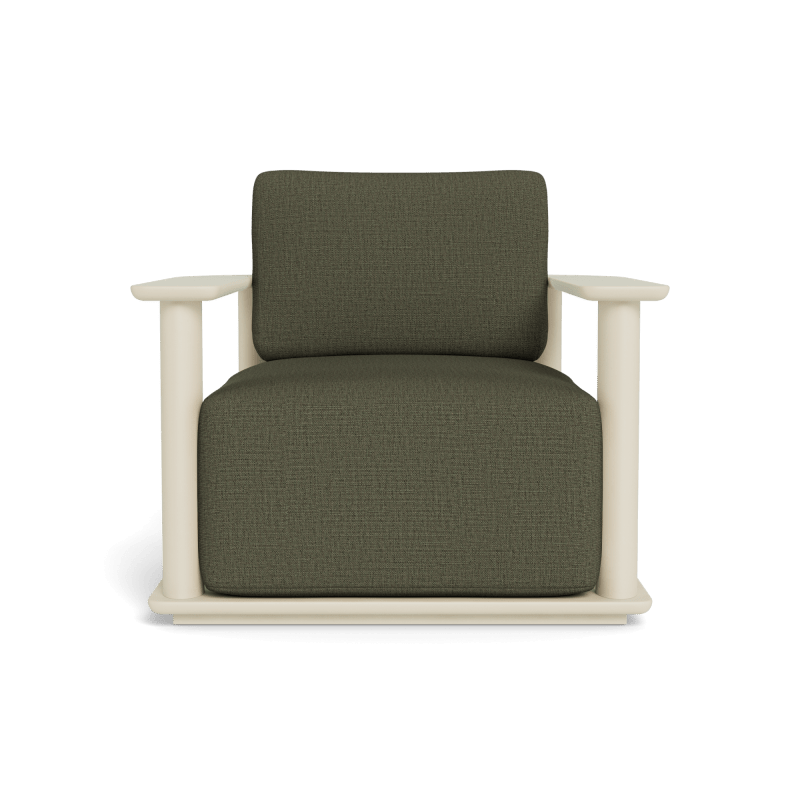 Newport Aluminum Barrel Lounge Chair