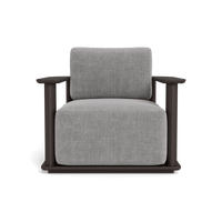 Newport Aluminum Barrel Lounge Chair