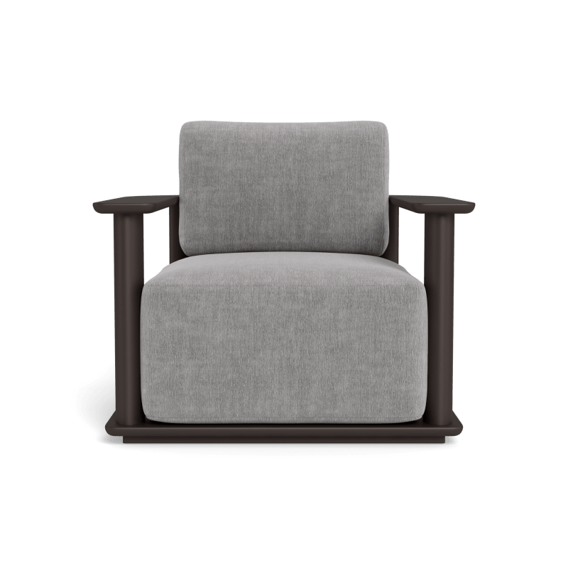 Newport Aluminum Barrel Lounge Chair