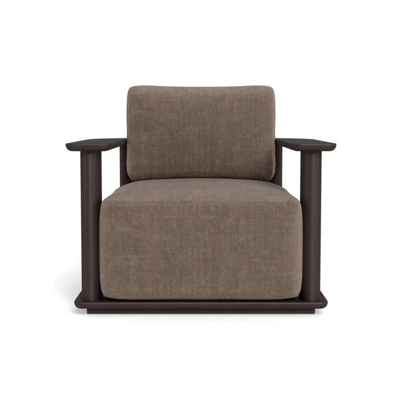 Newport Aluminum Barrel Lounge Chair