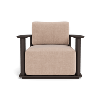 Newport Aluminum Barrel Lounge Chair
