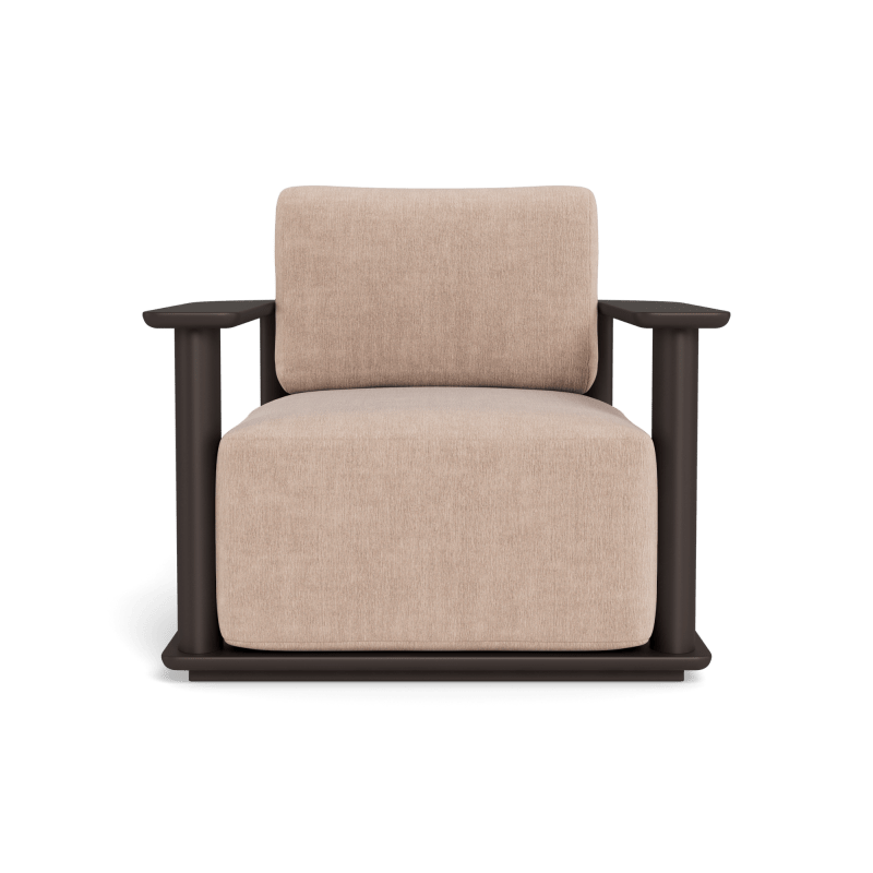 Newport Aluminum Barrel Lounge Chair
