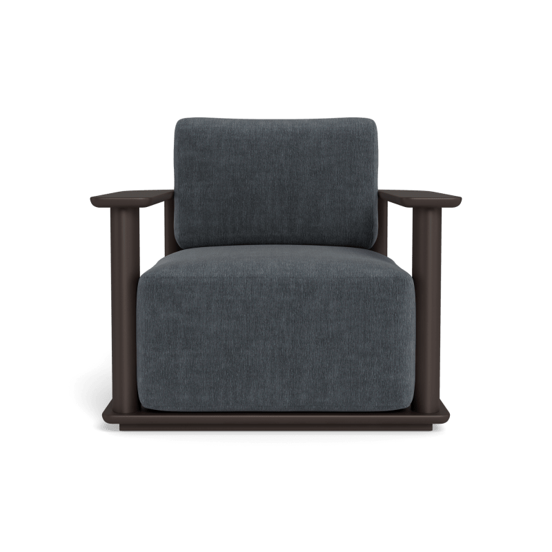 Newport Aluminum Barrel Lounge Chair