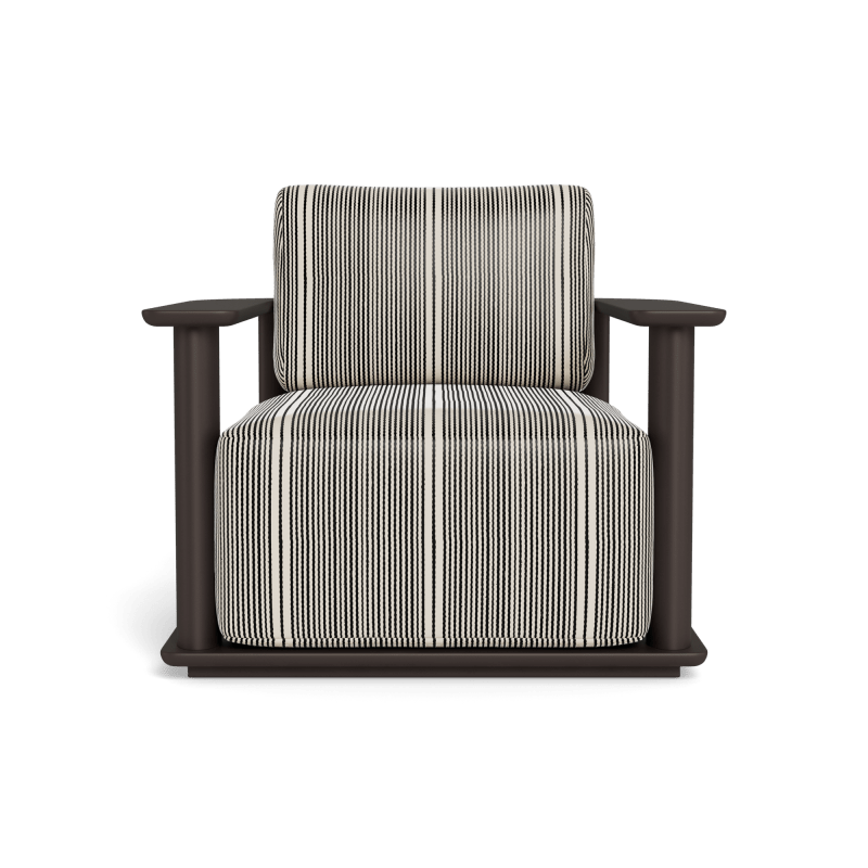 Newport Aluminum Barrel Lounge Chair