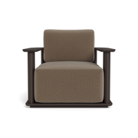 Newport Aluminum Barrel Lounge Chair