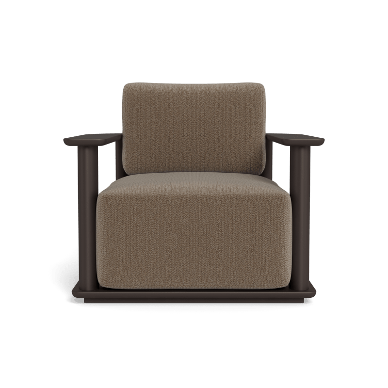 Newport Aluminum Barrel Lounge Chair