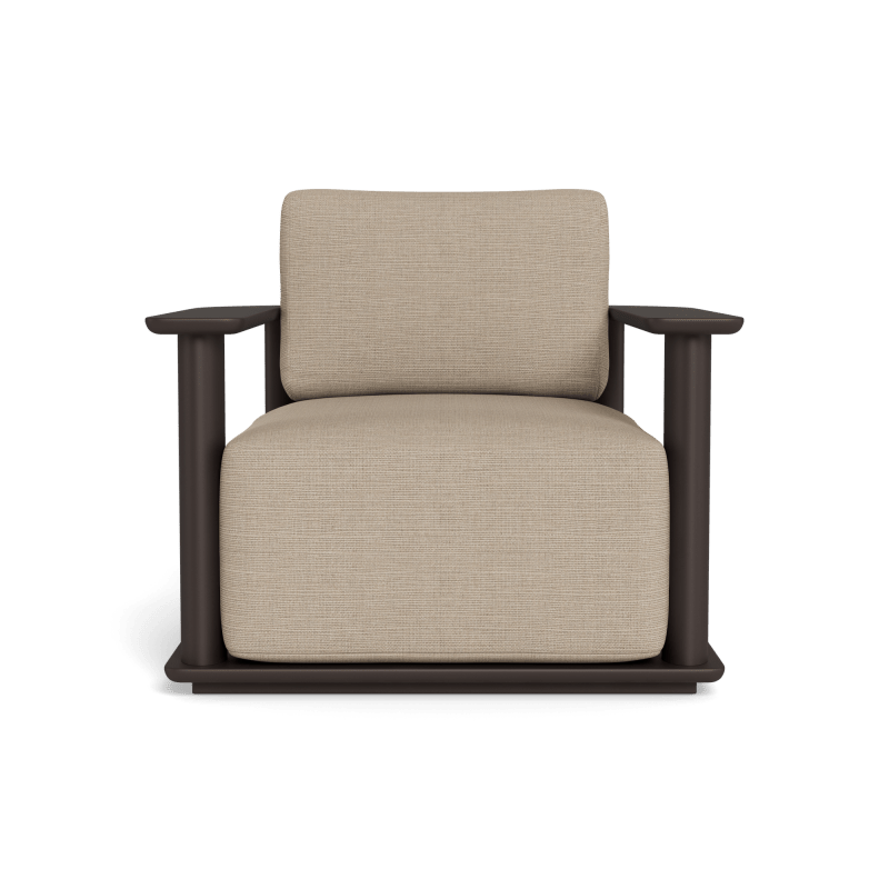 Newport Aluminum Barrel Lounge Chair
