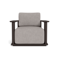 Newport Aluminum Barrel Lounge Chair