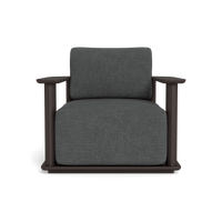 Newport Aluminum Barrel Lounge Chair