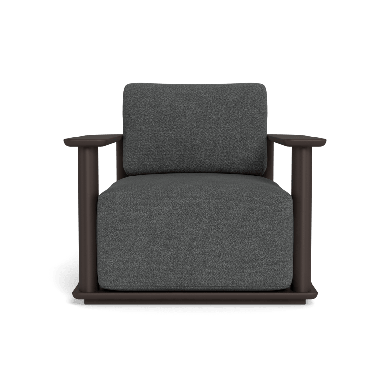 Newport Aluminum Barrel Lounge Chair