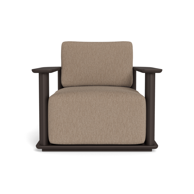 Newport Aluminum Barrel Lounge Chair