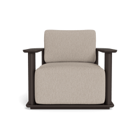 Newport Aluminum Barrel Lounge Chair