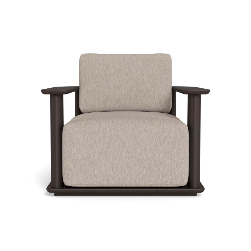 Newport Aluminum Barrel Lounge Chair