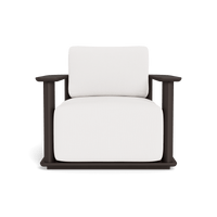 Newport Aluminum Barrel Lounge Chair