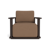 Newport Aluminum Barrel Lounge Chair