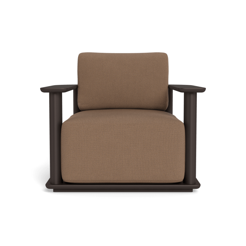 Newport Aluminum Barrel Lounge Chair