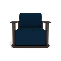 Newport Aluminum Barrel Lounge Chair