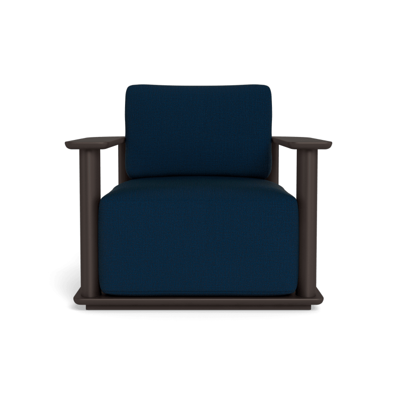 Newport Aluminum Barrel Lounge Chair