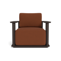 Newport Aluminum Barrel Lounge Chair
