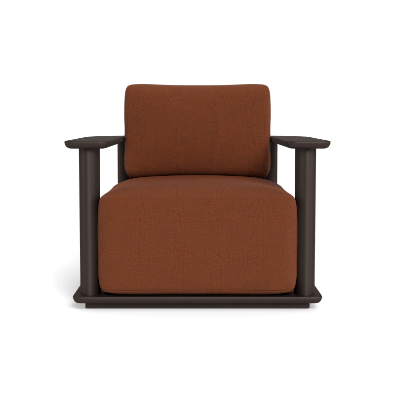 Newport Aluminum Barrel Lounge Chair