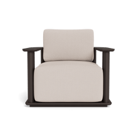 Newport Aluminum Barrel Lounge Chair