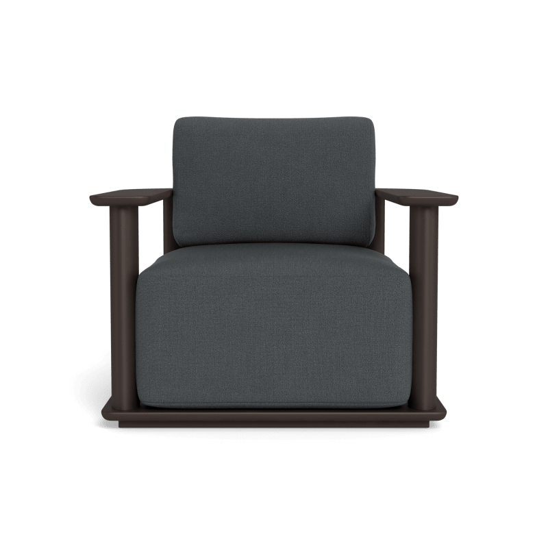 Newport Aluminum Barrel Lounge Chair