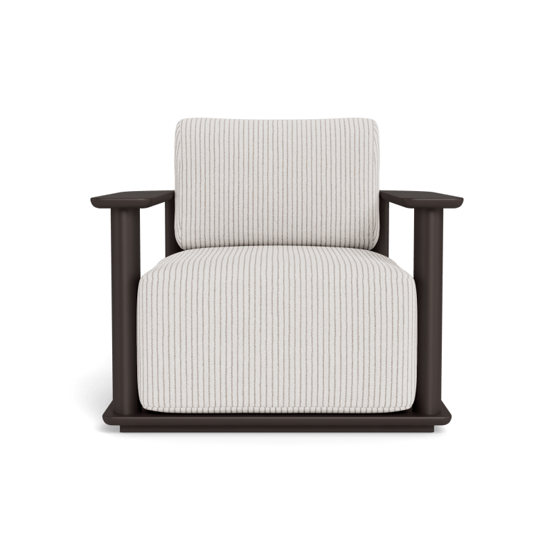 Newport Aluminum Barrel Lounge Chair
