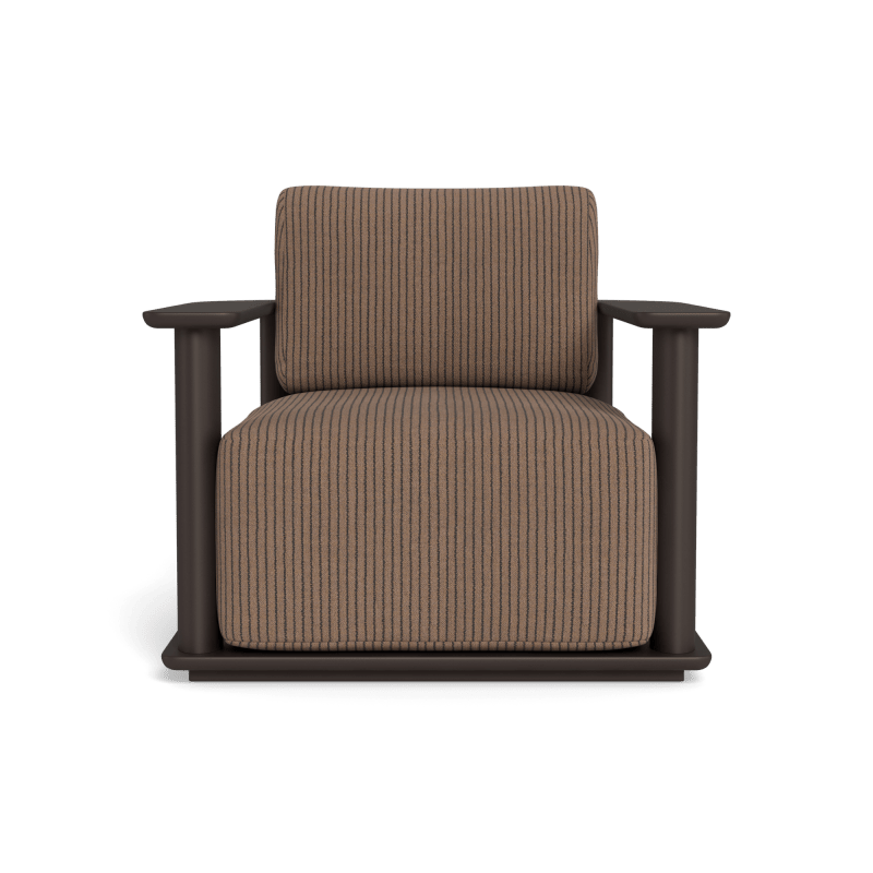 Newport Aluminum Barrel Lounge Chair