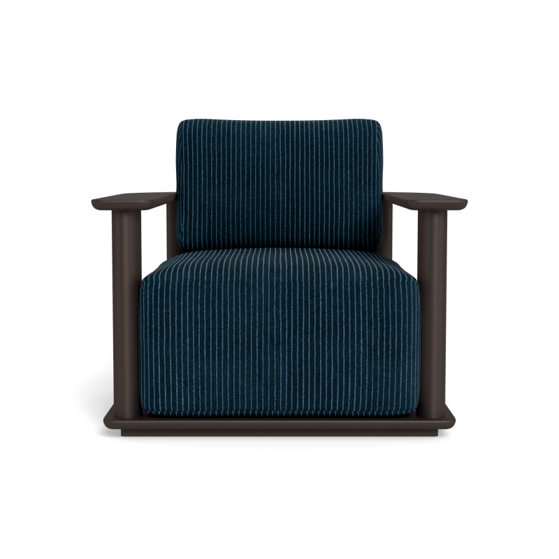 Newport Aluminum Barrel Lounge Chair