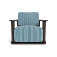 Newport Aluminum Barrel Lounge Chair