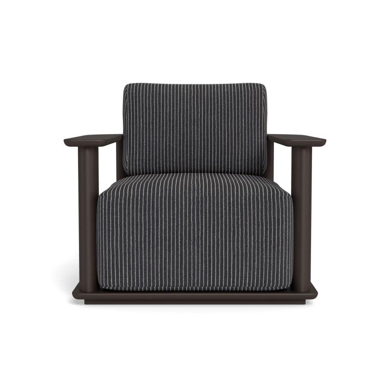 Newport Aluminum Barrel Lounge Chair
