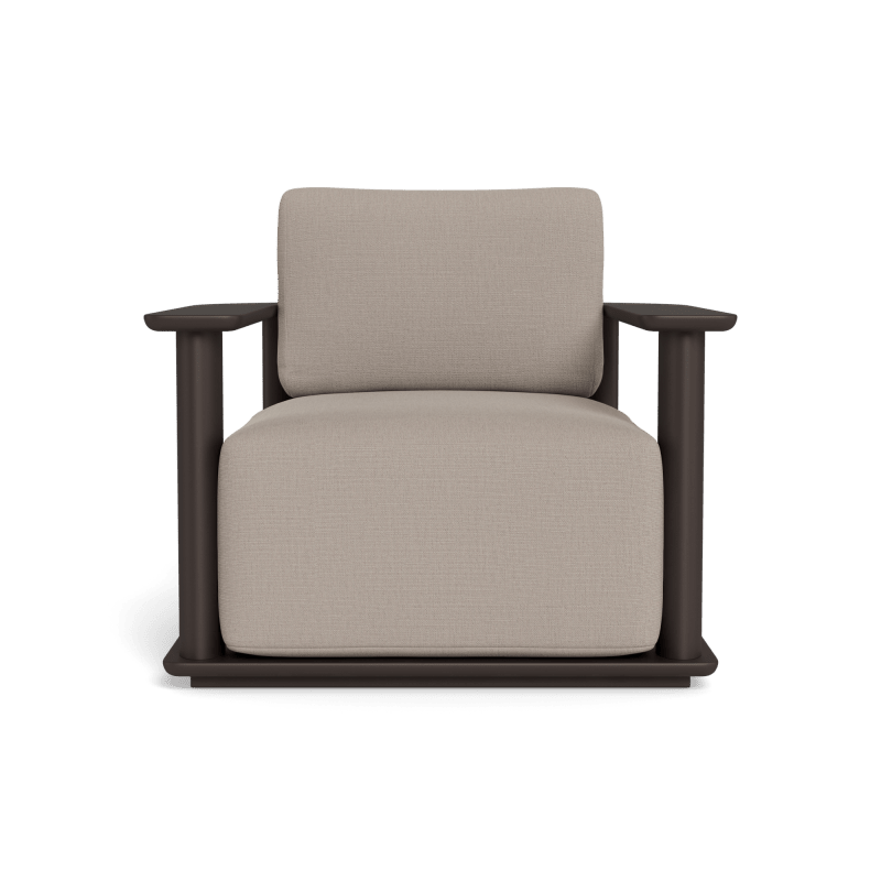 Newport Aluminum Barrel Lounge Chair